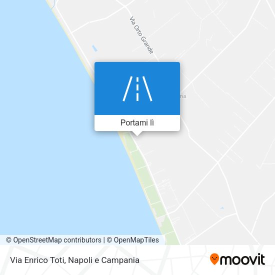 Mappa Via Enrico Toti