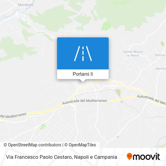 Mappa Via Francesco Paolo Cestaro