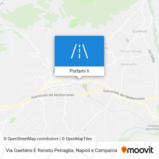 Mappa Via Gaetano E Renato Petraglia