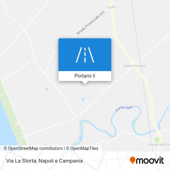 Mappa Via La Storta