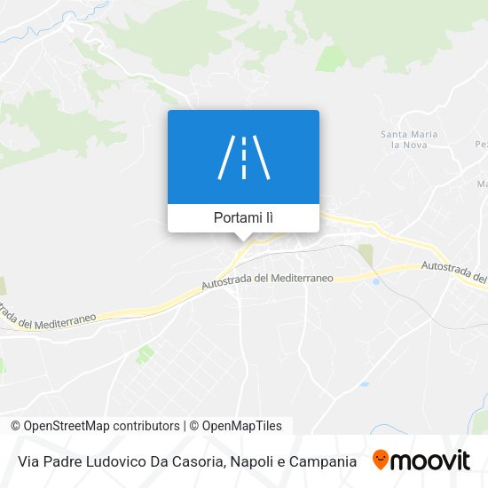 Mappa Via Padre Ludovico Da Casoria