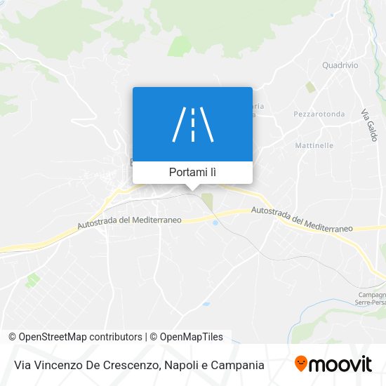 Mappa Via Vincenzo De Crescenzo