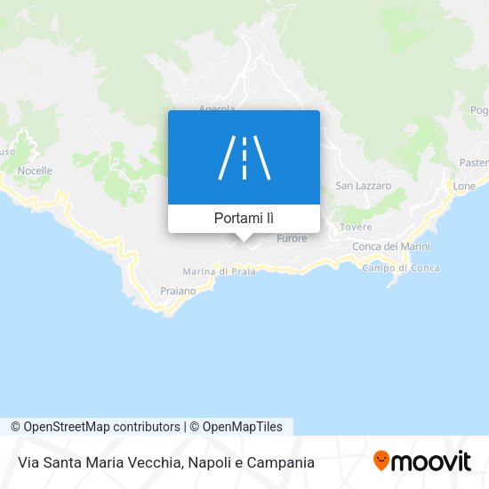 Mappa Via Santa Maria Vecchia