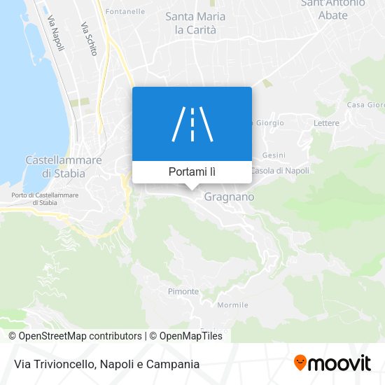 Mappa Via Trivioncello