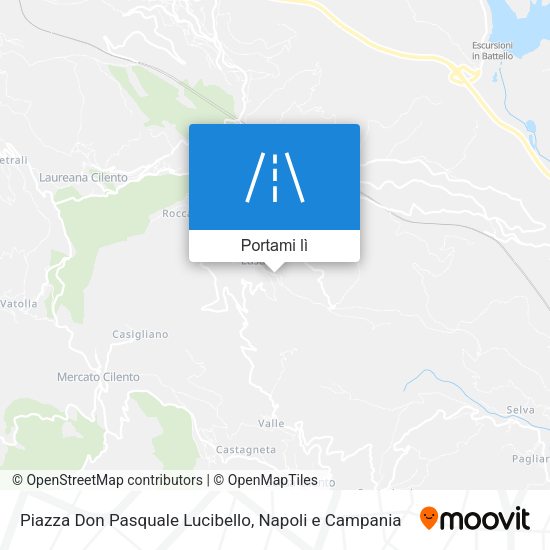 Mappa Piazza Don Pasquale Lucibello