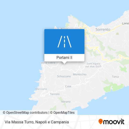 Mappa Via Massa Turro