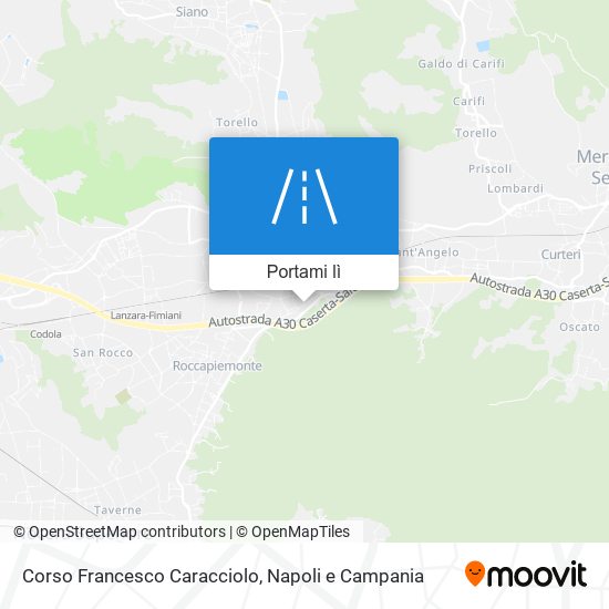 Mappa Corso Francesco Caracciolo