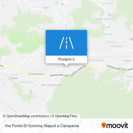 Mappa Via Ponte Di Somma