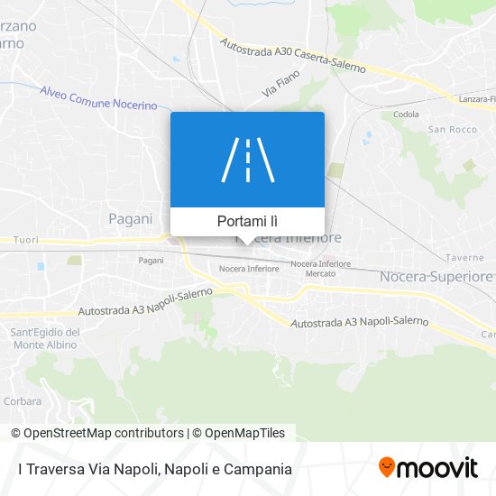 Mappa I Traversa Via Napoli