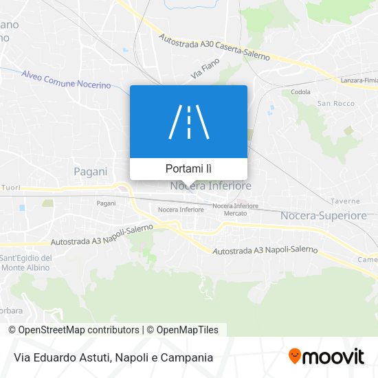 Mappa Via Eduardo Astuti