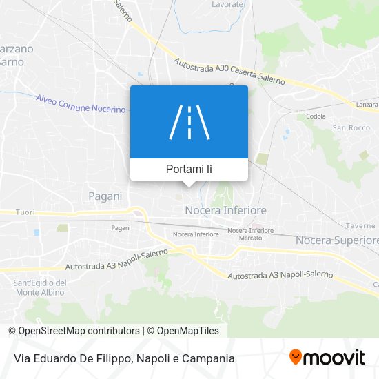 Mappa Via Eduardo De Filippo
