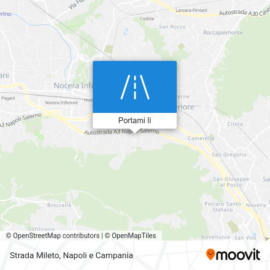 Mappa Strada Mileto