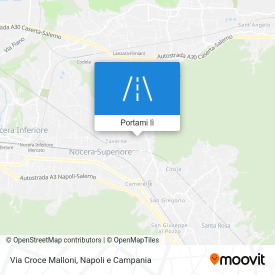 Mappa Via Croce Malloni