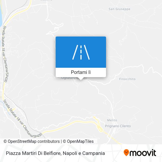 Mappa Piazza Martiri Di Belfiore