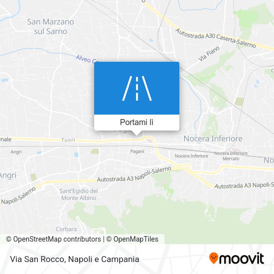 Mappa Via San Rocco