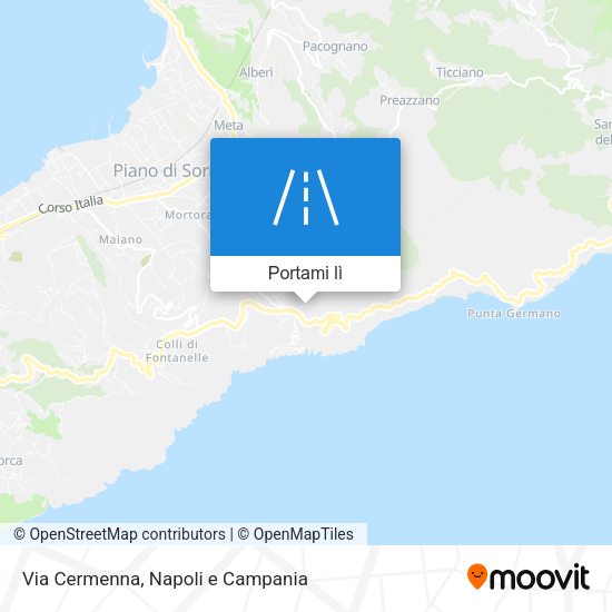 Mappa Via Cermenna