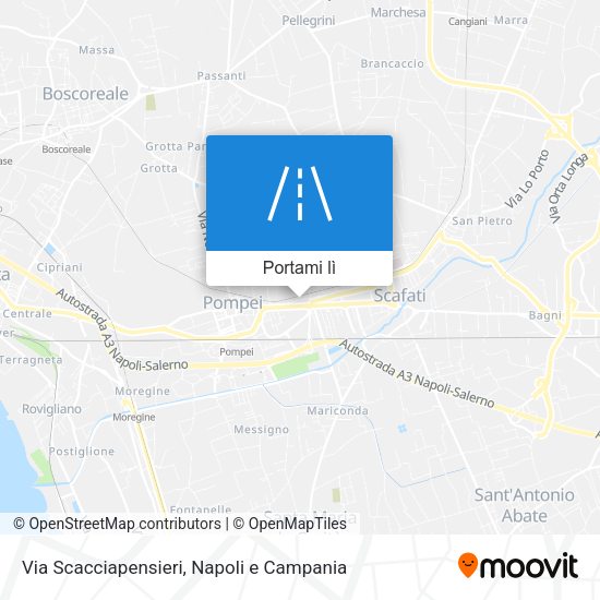 Mappa Via Scacciapensieri