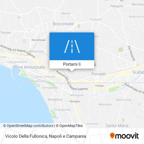 Mappa Vicolo Della Fullonica