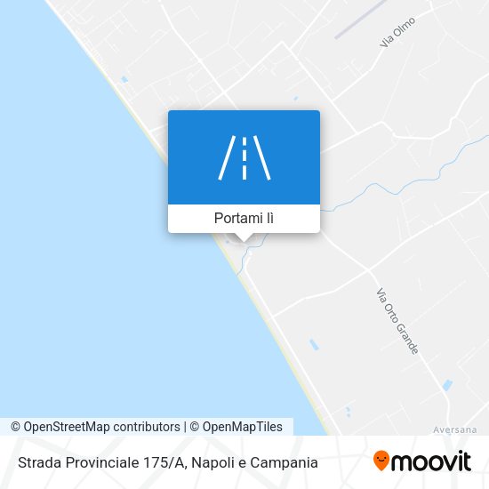 Mappa Strada Provinciale 175/A