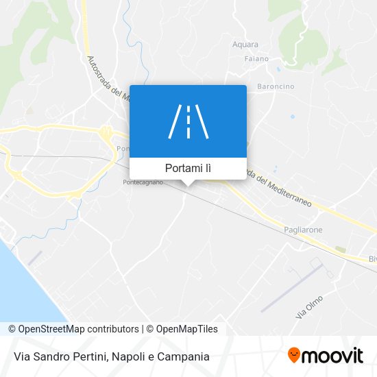 Mappa Via Sandro Pertini