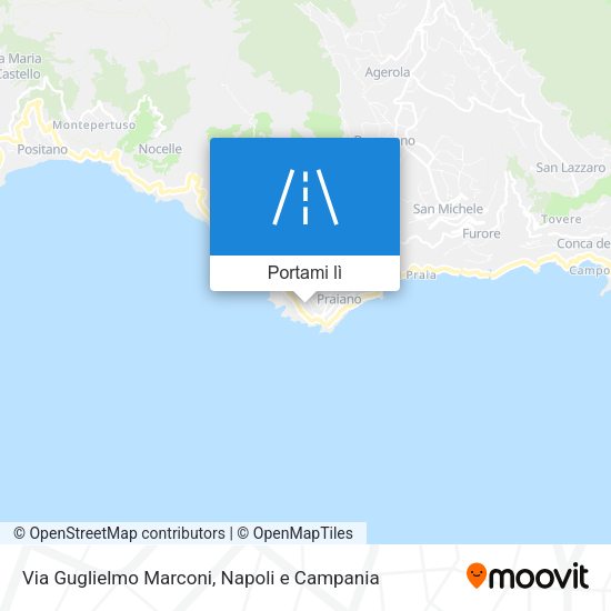 Mappa Via Guglielmo Marconi