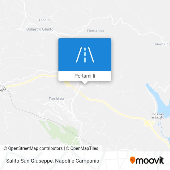 Mappa Salita San Giuseppe