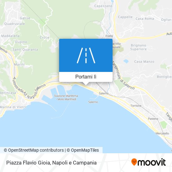 Mappa Piazza Flavio Gioia