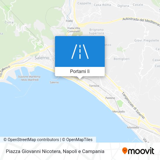 Mappa Piazza Giovanni Nicotera