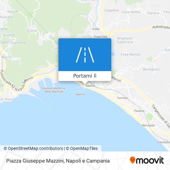Mappa Piazza Giuseppe Mazzini