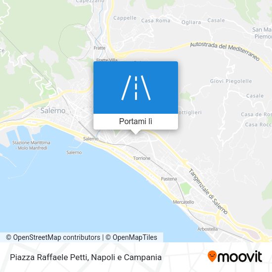 Mappa Piazza Raffaele Petti