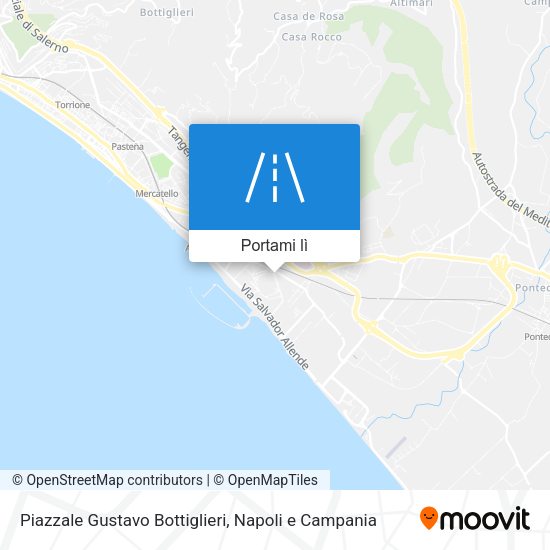 Mappa Piazzale Gustavo Bottiglieri