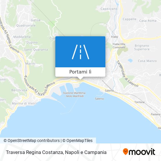 Mappa Traversa Regina Costanza