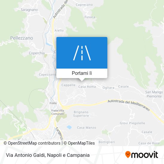 Mappa Via Antonio Galdi