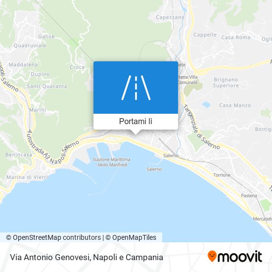Mappa Via Antonio Genovesi