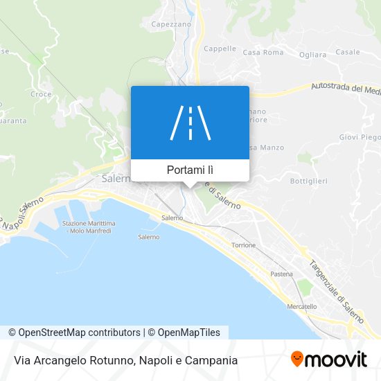 Mappa Via Arcangelo Rotunno