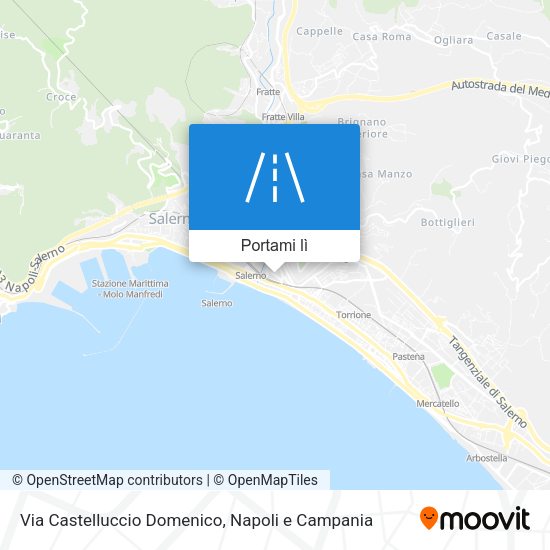 Mappa Via Castelluccio Domenico