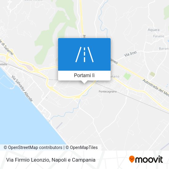 Mappa Via Firmio Leonzio