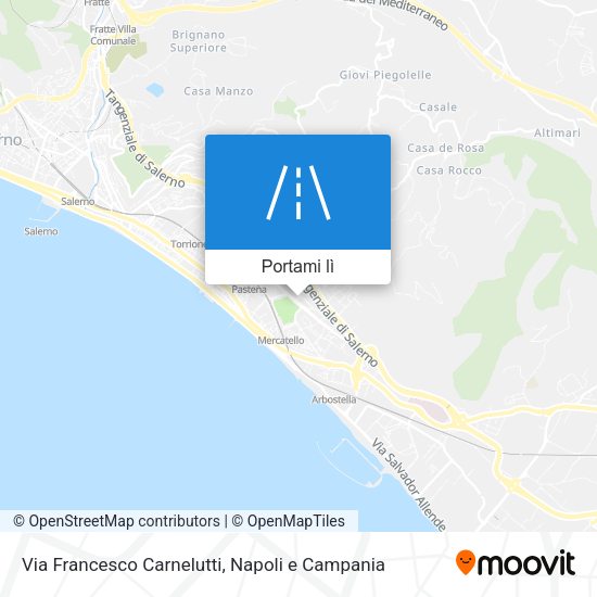 Mappa Via Francesco Carnelutti