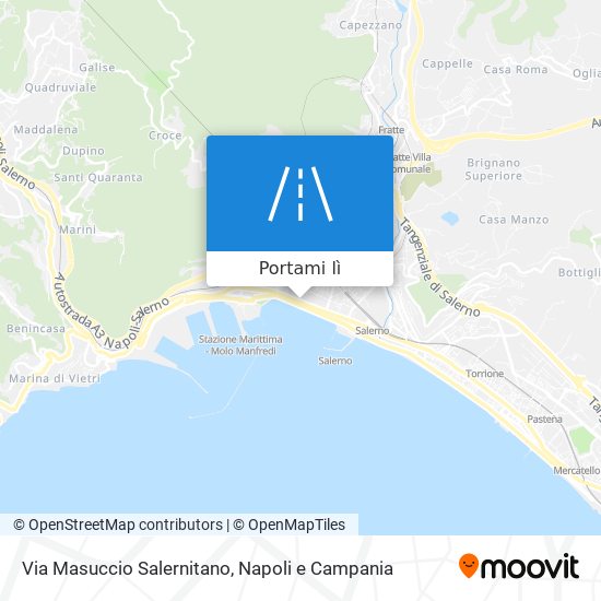 Mappa Via Masuccio Salernitano