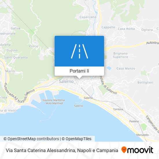 Mappa Via Santa Caterina Alessandrina