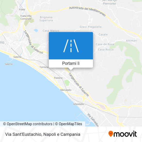 Mappa Via Sant'Eustachio