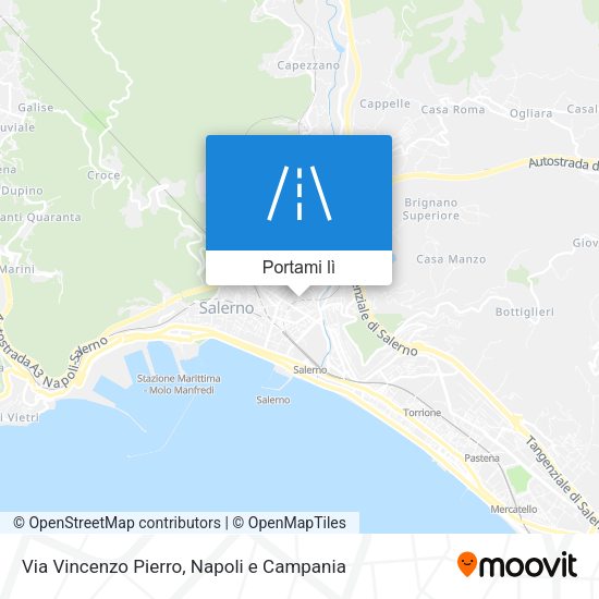 Mappa Via Vincenzo Pierro
