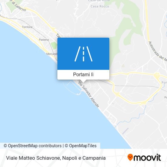 Mappa Viale Matteo Schiavone