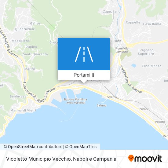 Mappa Vicoletto Municipio Vecchio