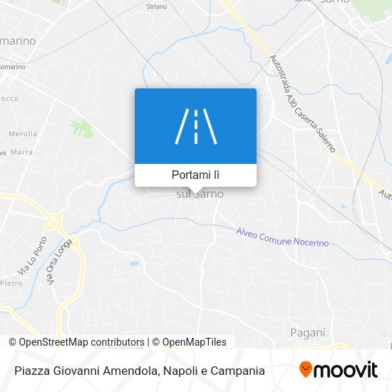 Mappa Piazza Giovanni Amendola