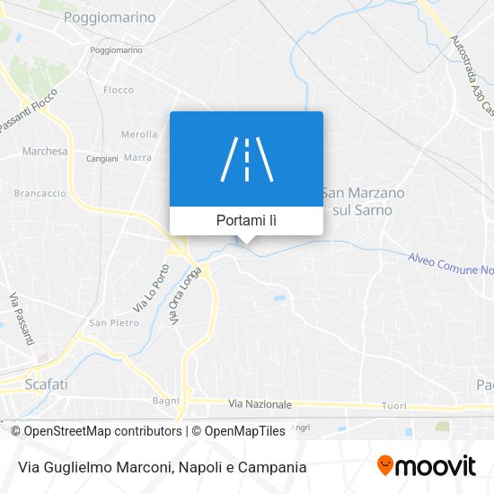 Mappa Via Guglielmo Marconi