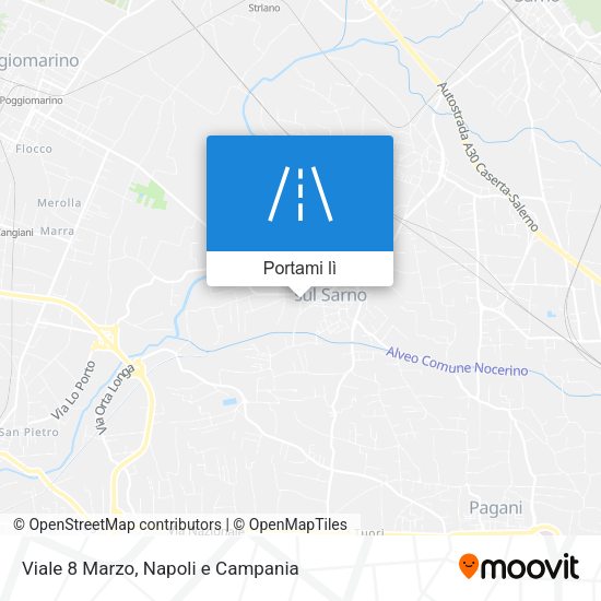 Mappa Viale 8 Marzo