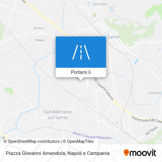 Mappa Piazza Giovanni Amendola