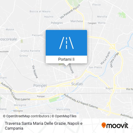 Mappa Traversa Santa Maria Delle Grazie