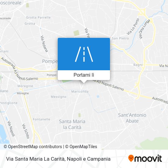Mappa Via Santa Maria La Carità